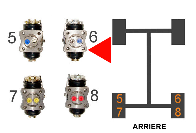 Cylindre de roue ARD6